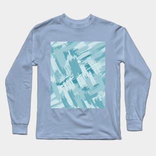 Abstract waves design Long Sleeve T-Shirt